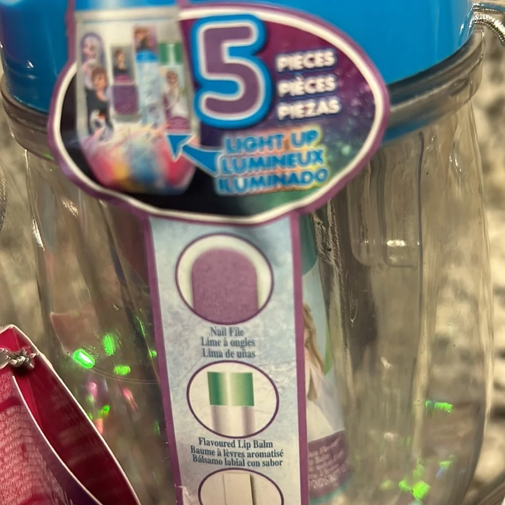 - Two Townley Children’s Cosmetics Kits in Light Up Jars/Banks